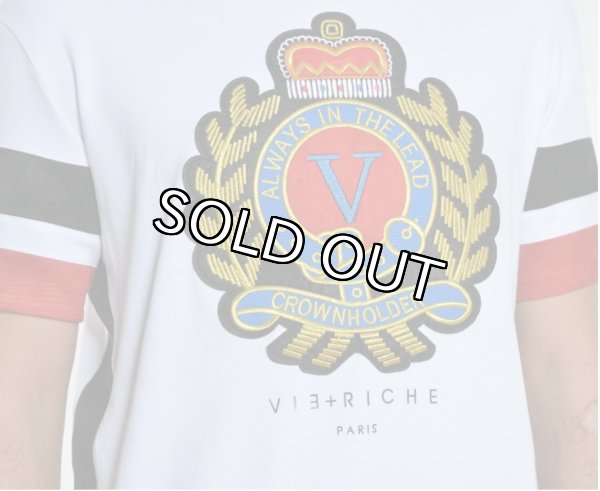 画像9: VIE RICHE（ヴィリッシュ）CHEST CREST Tシャツ（OFFWHITE) (9)