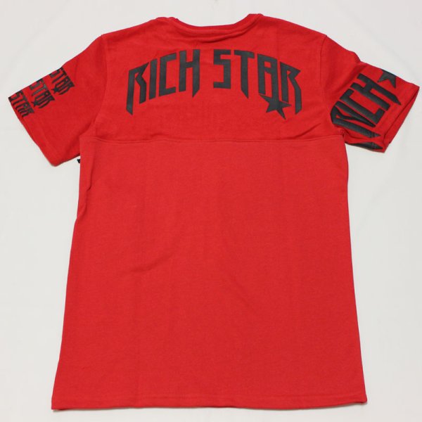 画像6: RICH STAR（リッチスター)LOGO REPEAT Tシャツ (R1230273)RED (6)