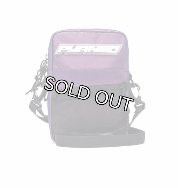 画像1: BLACK PYRAMID（ブラックピラミッド）Small Tech Shoulder Bag (Y7161913) PURPLE (1)