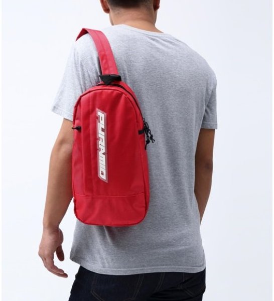 画像3: BLACK PYRAMID（ブラックピラミッド）Tear Drop Cross Body Bag (Y7161915) RED (3)