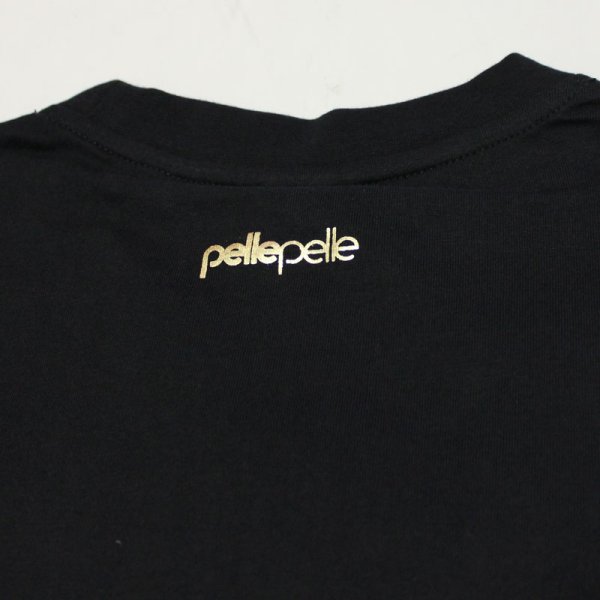 画像6: PELLE PELLE(ペレペレ)DRIP Tシャツ (ブラック) PP3055 (6)