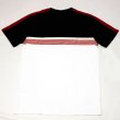 画像5: PELLE PELLE（ペレペレ)STADIUM BACK Tシャツ (ホワイト-ブラック-レッド) PP3068 (5)