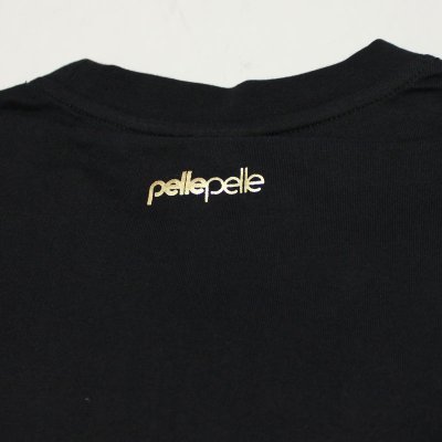 画像3: PELLE PELLE（ペレペレ)DRIP Tシャツ (ブラック) PP3055