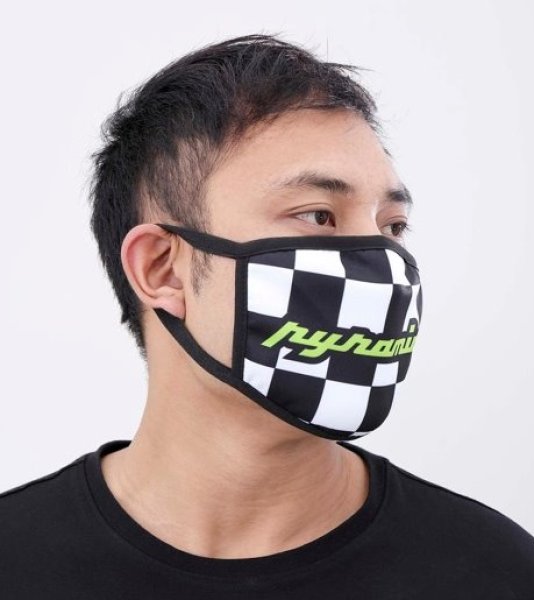 画像2: BLACK PYRAMID(ブラックピラミッド)Finish Line Face Mask (Y7162573) (フェイスマスク)  (2)