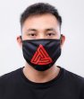 画像1: BLACK PYRAMID（ブラックピラミッド）Maze Logo Face Mask (Y7162566) (フェイスマスク)  (1)