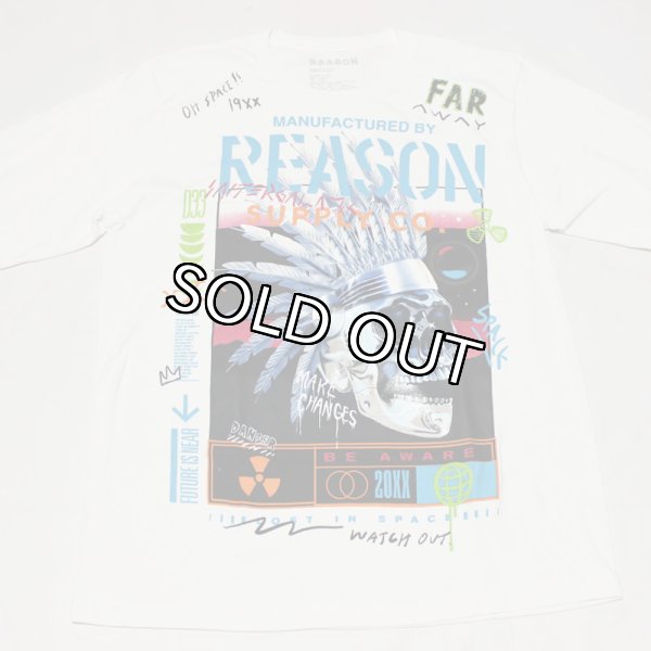 画像2: REASON(リーズン）CHEAF  L/S Tシャツ(WHITE） (2)